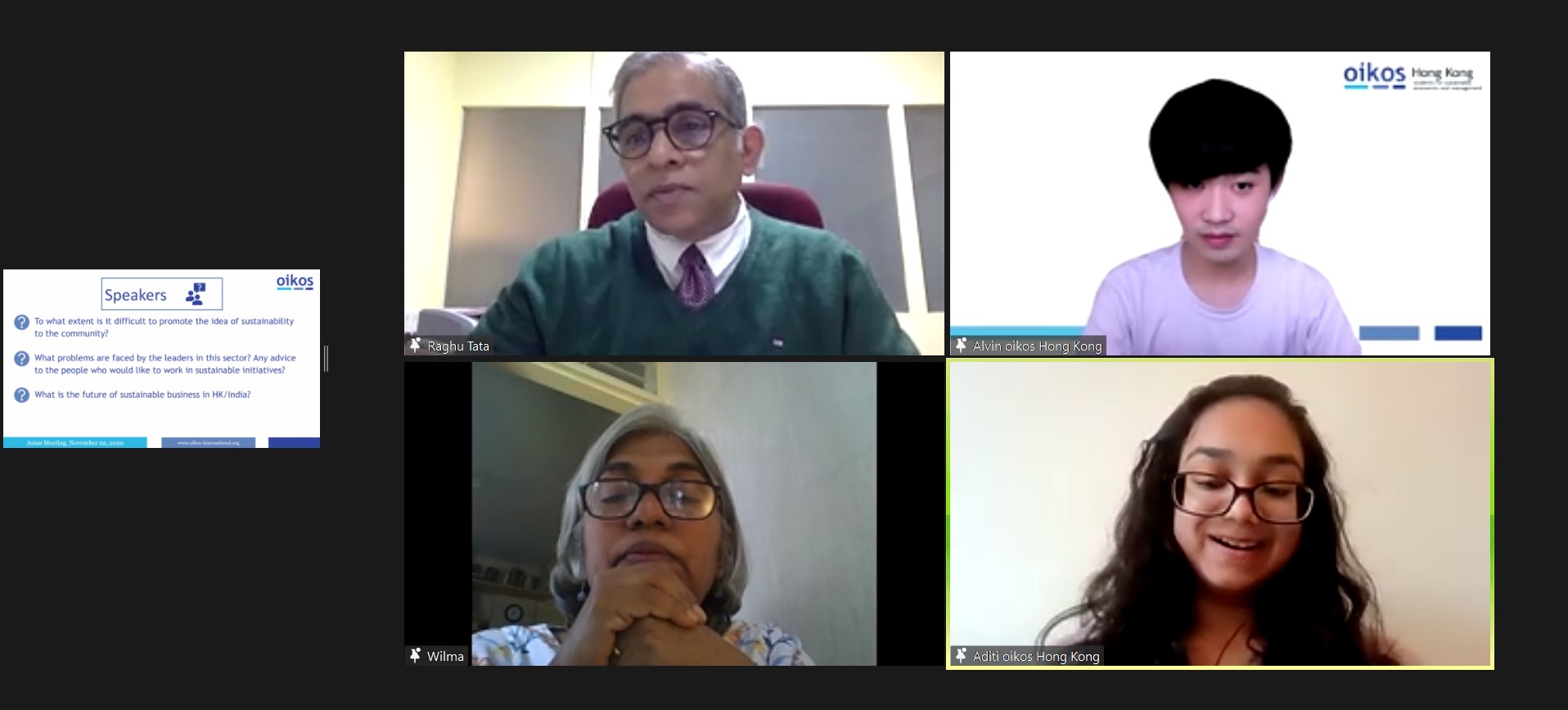 SIGMA-oikos Jamshedpur,Asia Meet 2020