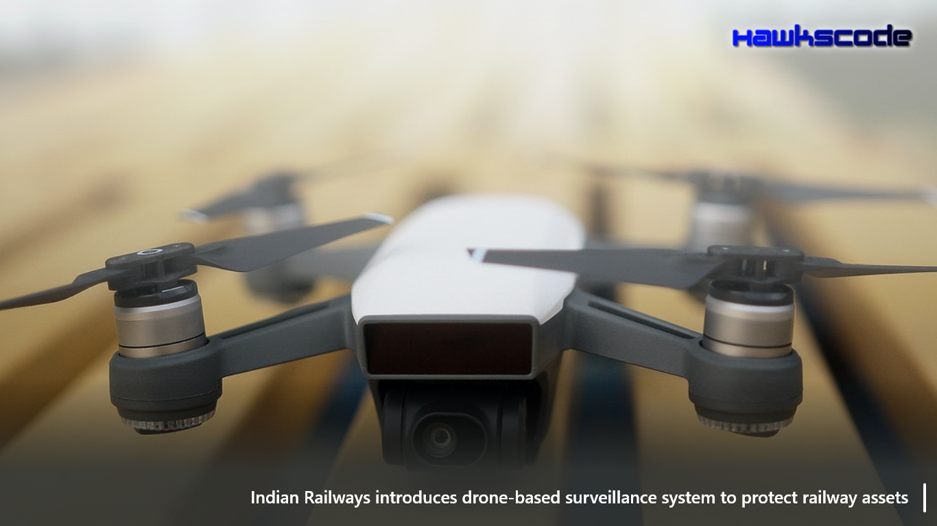 drone based surveillance system ,Indian Railways ,Drone Technology