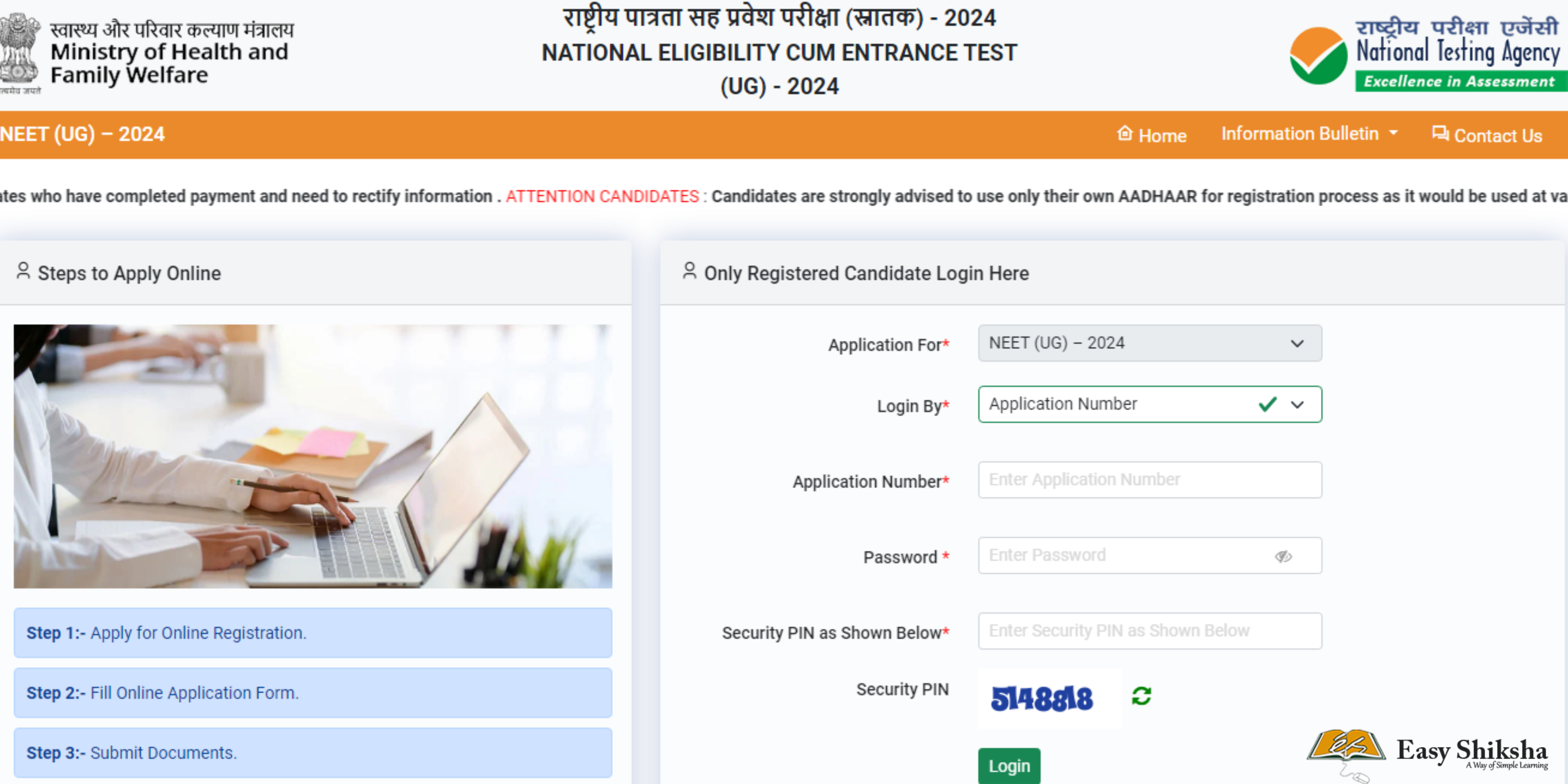 NEET UG 2024: Registration Window Reopens Today