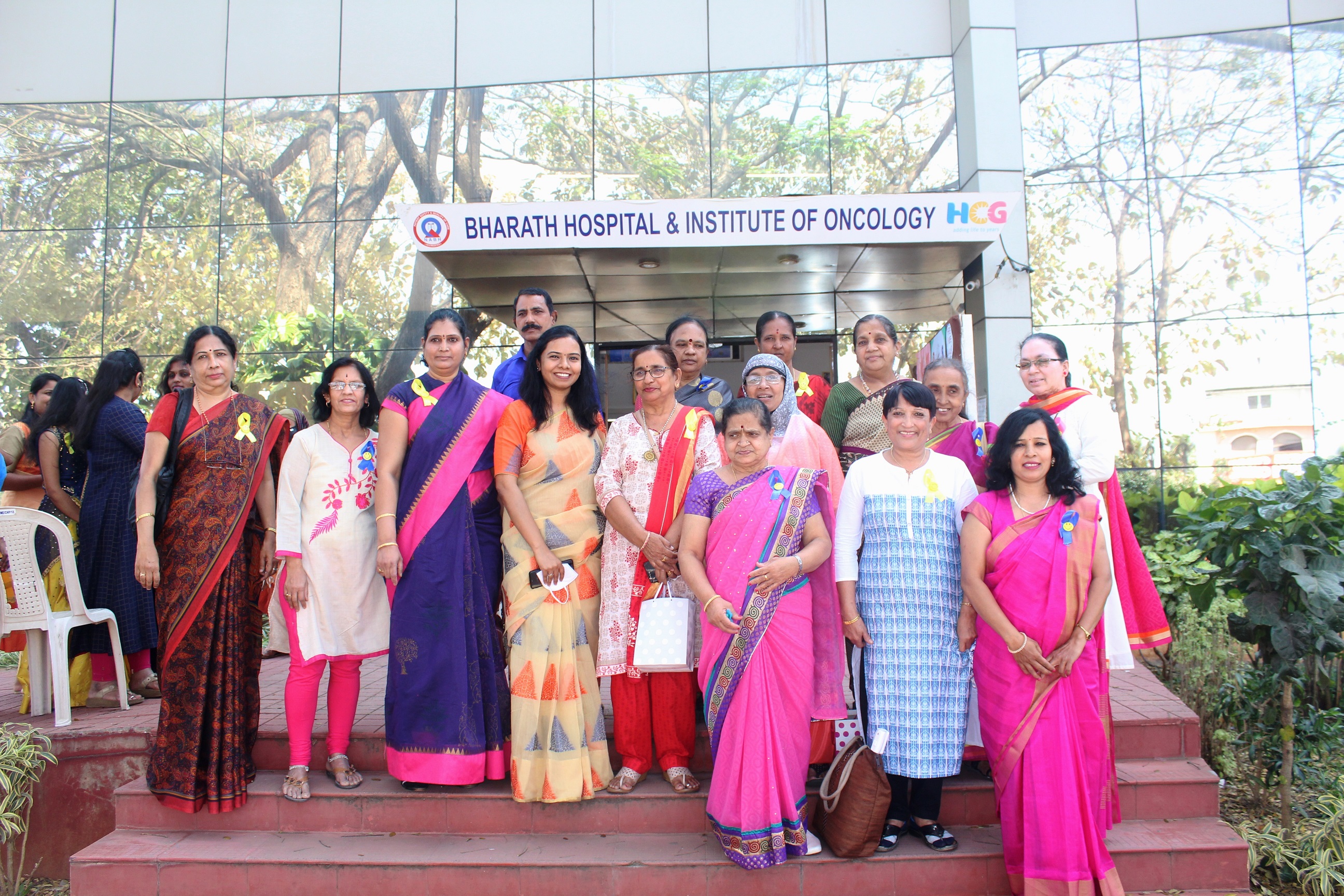 Bharath Hospital,Institute of Oncology,Pink Hope foundation