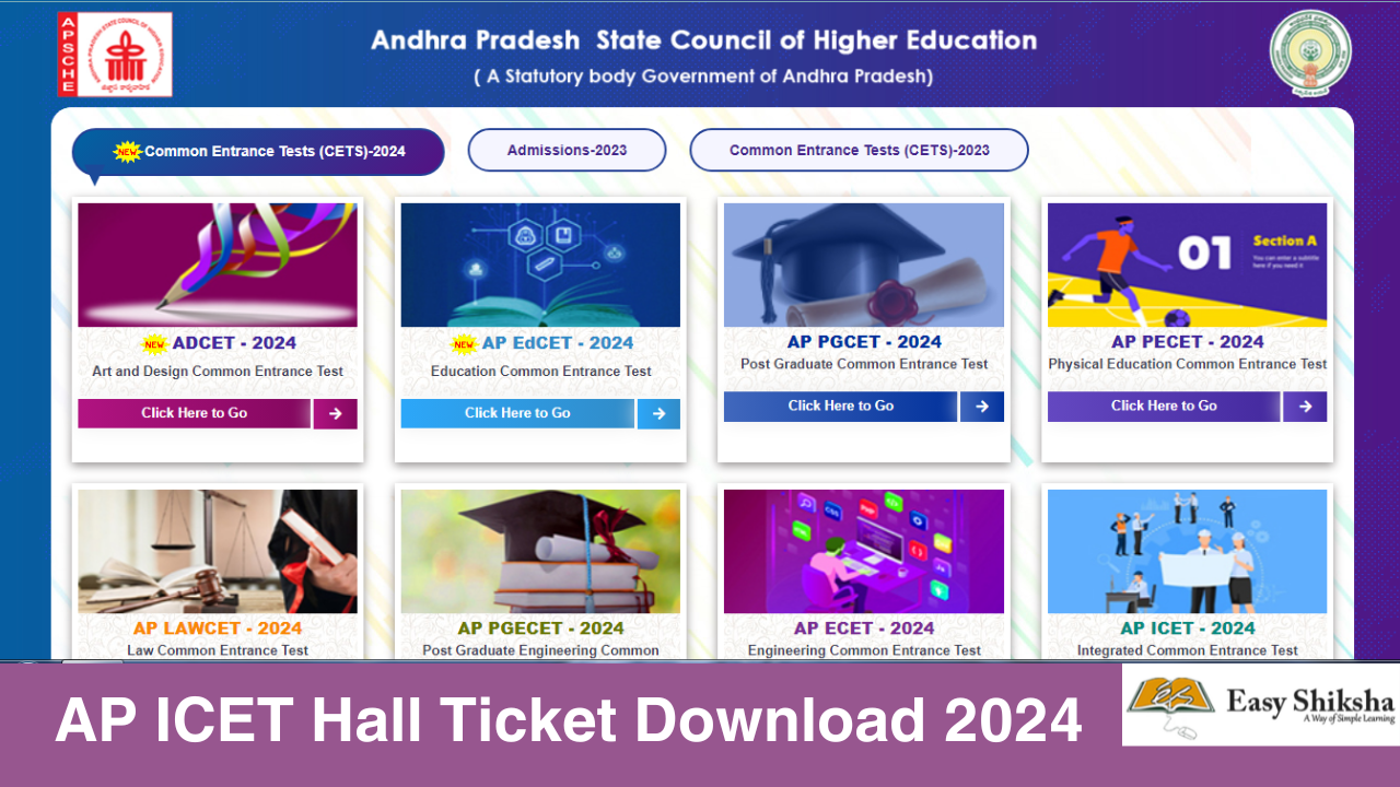 AP ICET Hall Ticket 2024