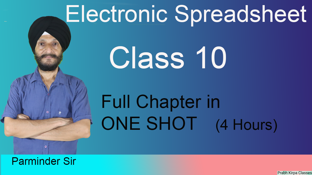 Electronic Spreadsheet