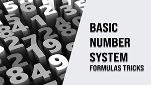 Basic Number System Formulas Tricks 