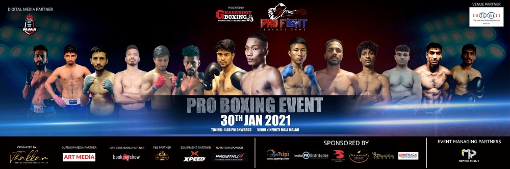 Emerging Boxers,Pro Boxing Event,Mumbai