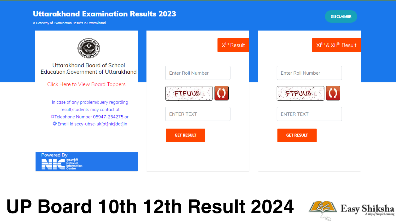 UK Board Class 10th & 12th Results 2024 Announcement