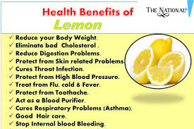 Benefit of lemon online in the body