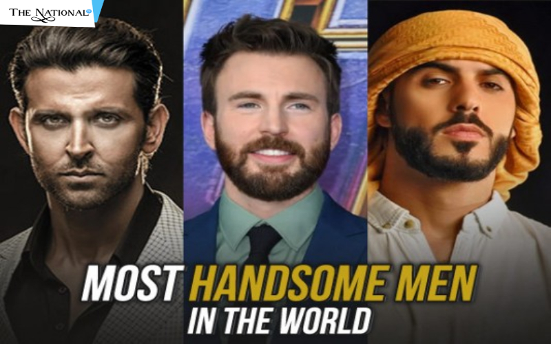 Earth man most handsome on 
