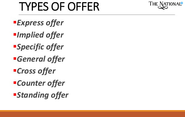 what is a cross offer