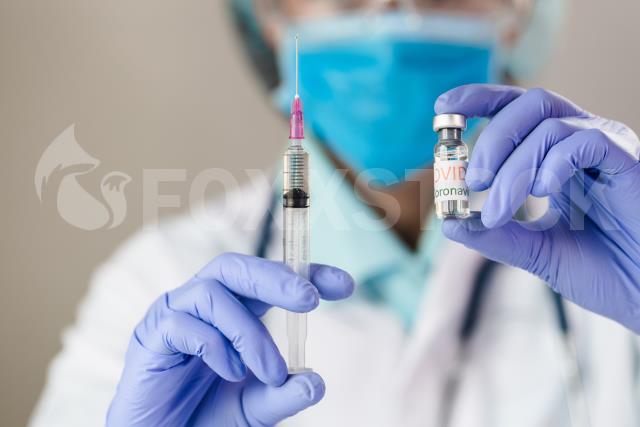 O médico que possui uma vacina para prevenir o vírus Covid-19. Novo coronavírus 2019