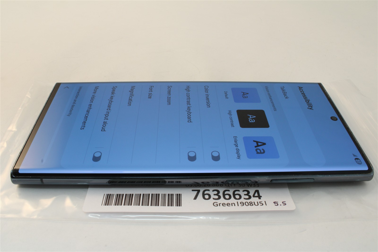 Samsung Galaxy S22 Ultra 5G 512GB Green – Unlocked AT&T T-Mobile Verizon 7636634