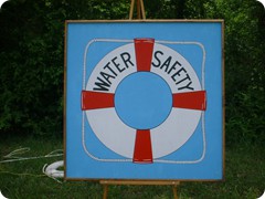 35-Water Safety sign