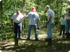 73-Low ropes - 4 x 4 obstacle