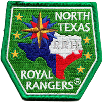 North Texas Pow Wow 1984 Rr Royal Ranger Uniform Patch 