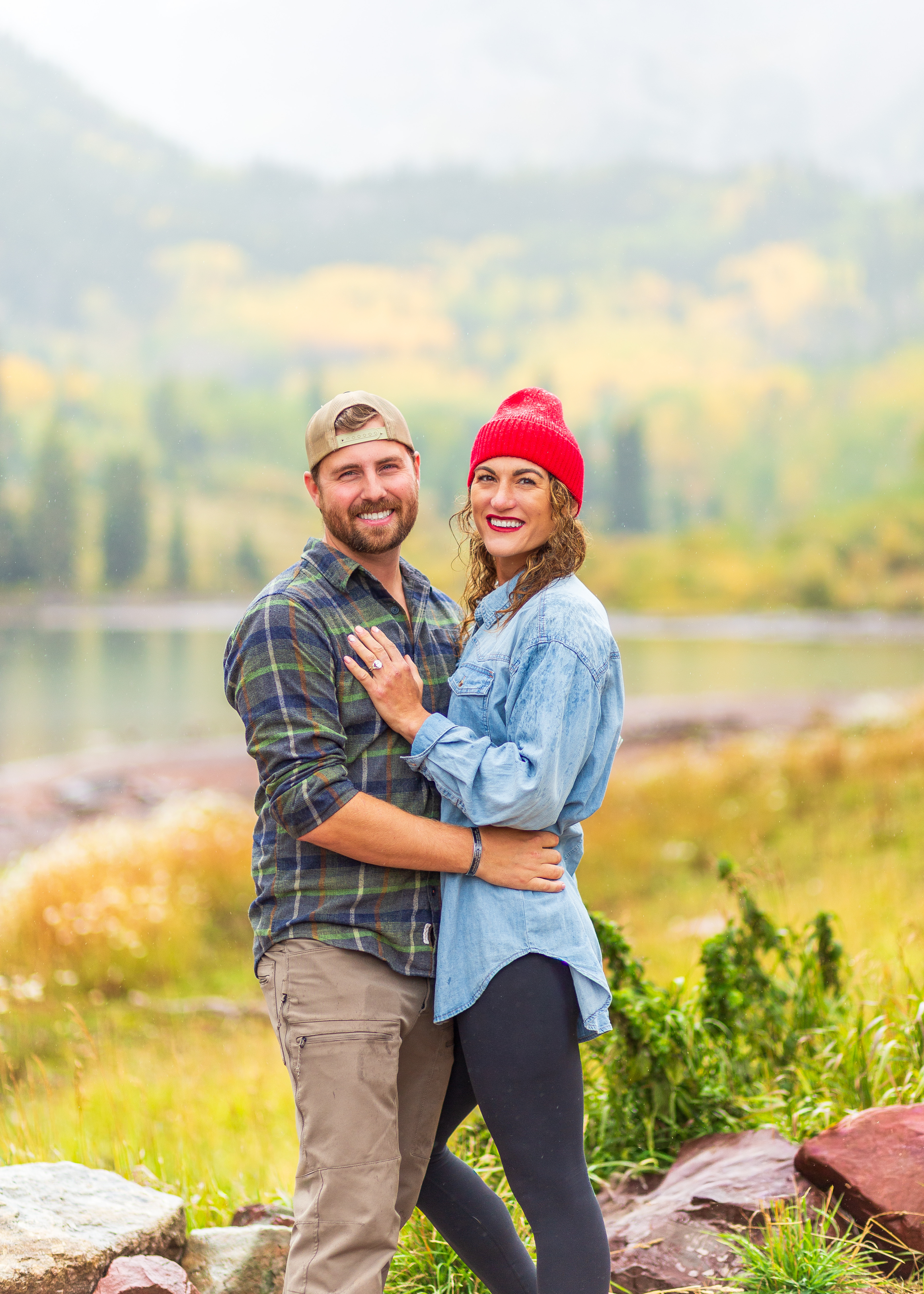 Together at the lake