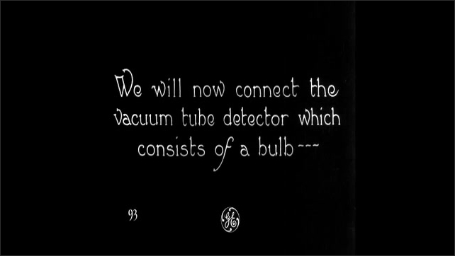 1920s: Title card. Diagram of waves in water. Animation of radio.