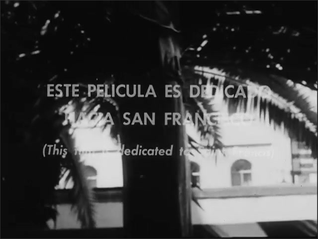 1960s: Film credits over images of San Francisco. Priest in a classroom.