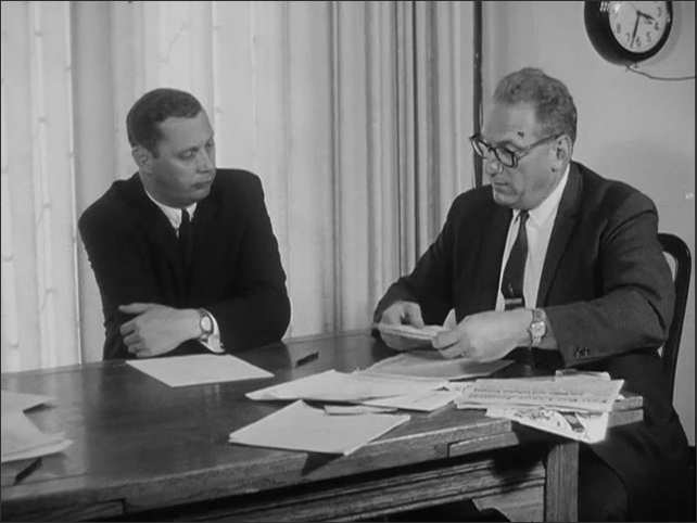 1960s: Dr. Cecil Thomas speaking to interviewer.