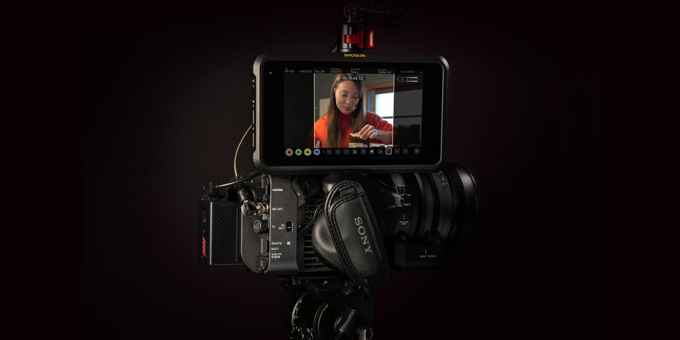 Shogun 7 & the Sony FX6 takes your production to another level