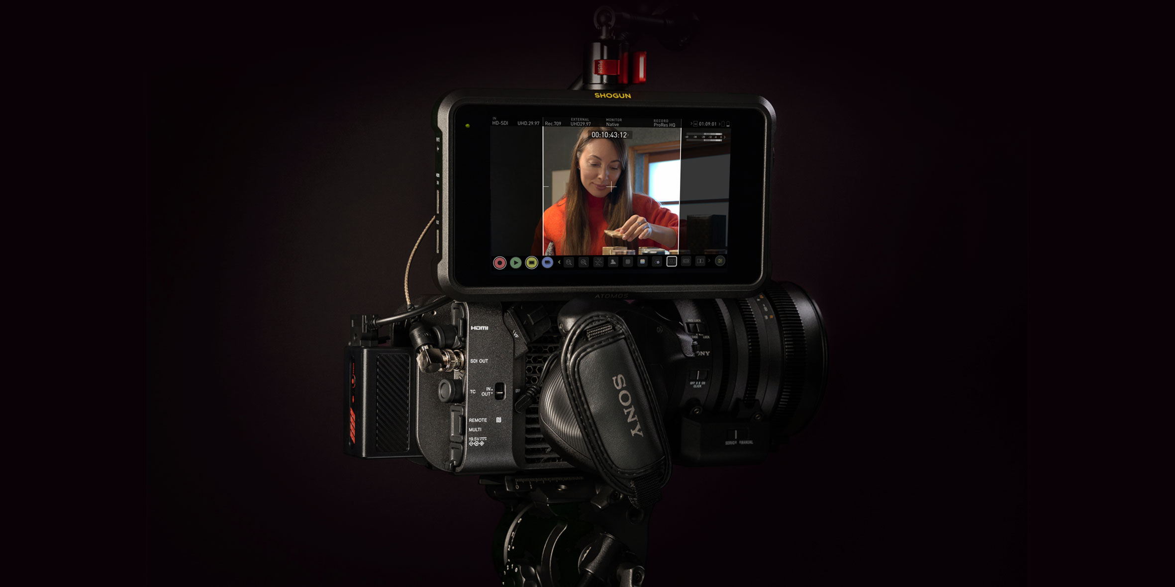 sony fx6 atomos ninja v