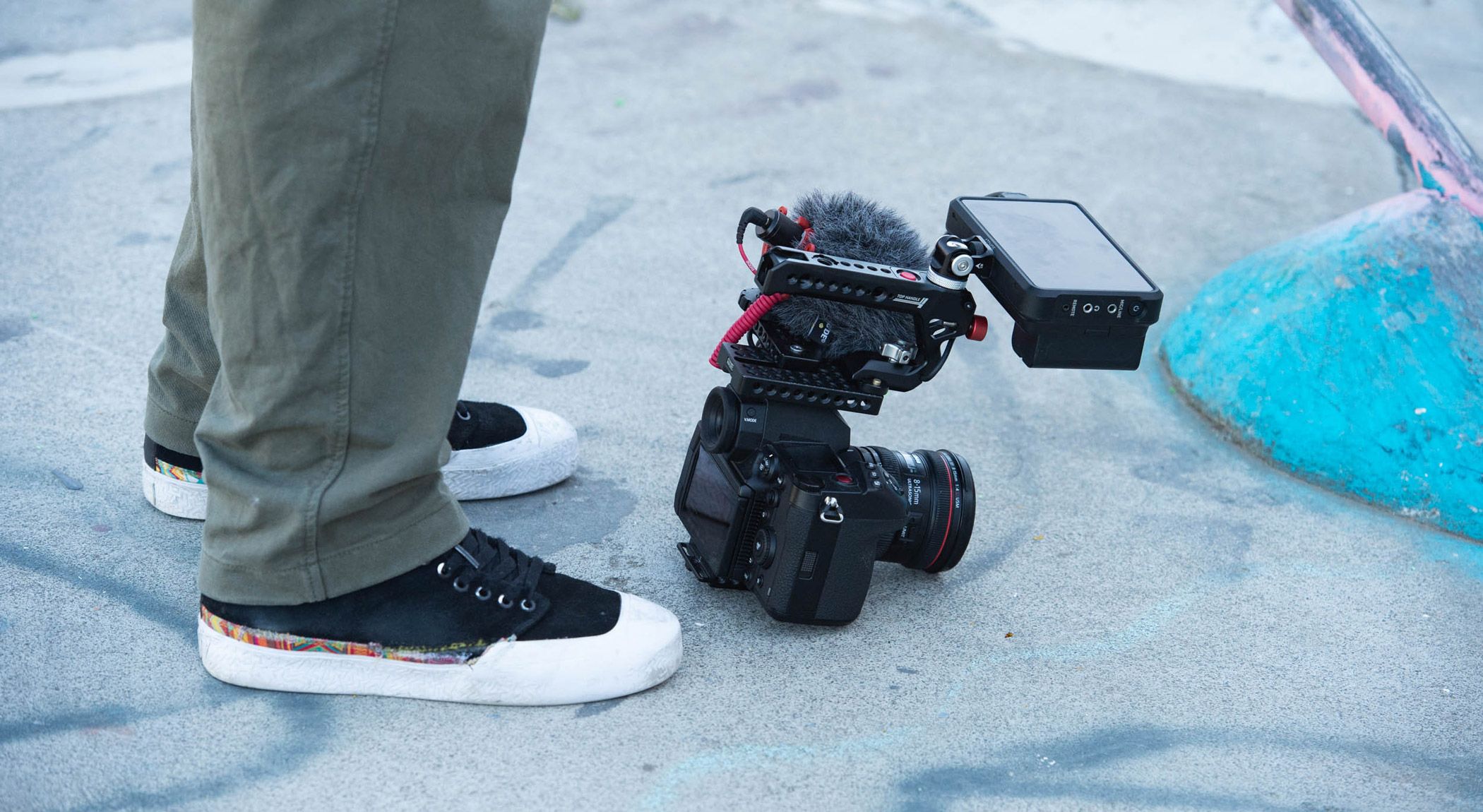 mooi weduwe Roos My Atomos Rig: James James' LUMIX GH5 Skateboarding Rig - Atomos