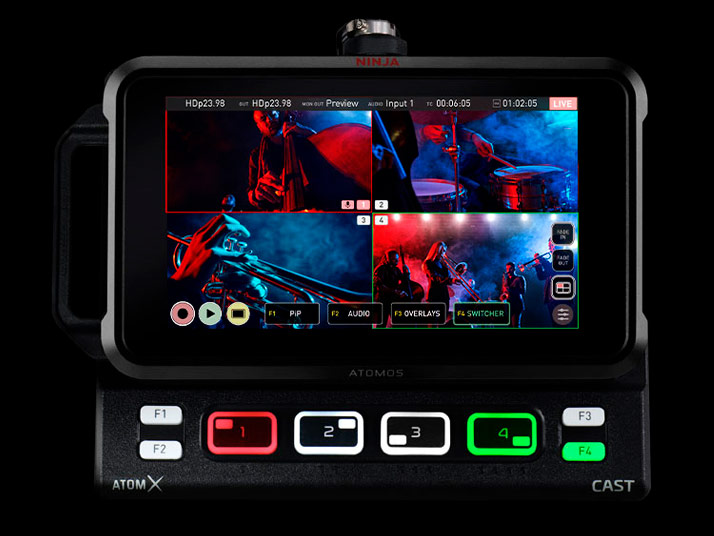Atomos AtomX Cast Simple Switching and Streaming