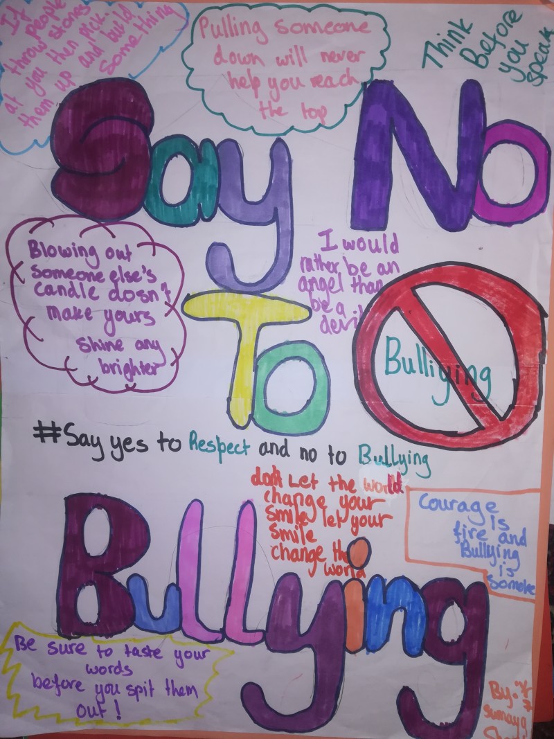 anti bullying poster assignment
