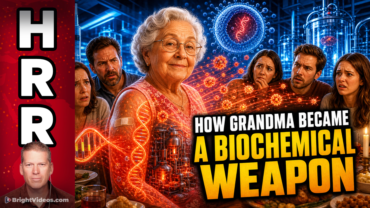 mRNA Flu Shots Turn Grandma Into a SUPER SHEDDER of Engineered Biochemical Weapons
