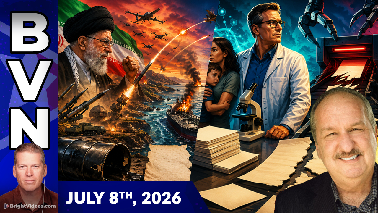 Bright Videos News, July 8, 2027 - WAR With Iran is Back On + Shocking Interview With Brian Hooker on Vaccine Industry's ATTACK on Children