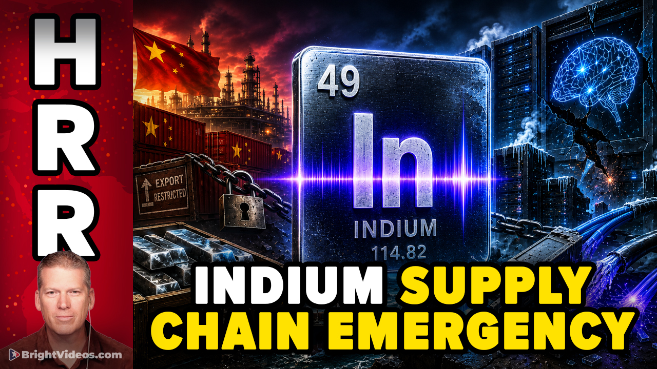 The INDIUM EMERGENCY: Supply Chain Collapse Will Stop AI Data Centers Cold
