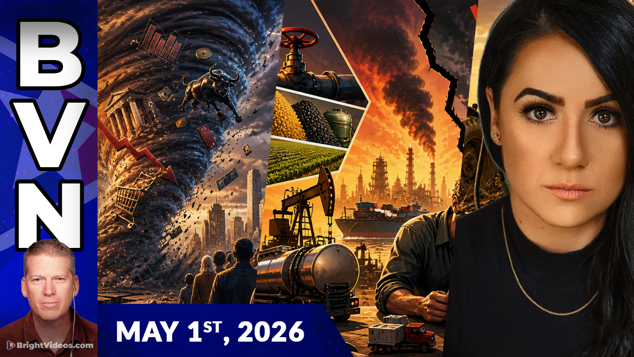 Bright Videos News, May 1, 2026 - Economic Superstorms, Hydrocarbon Superiority and Engineered Famine + Maria Zeee
