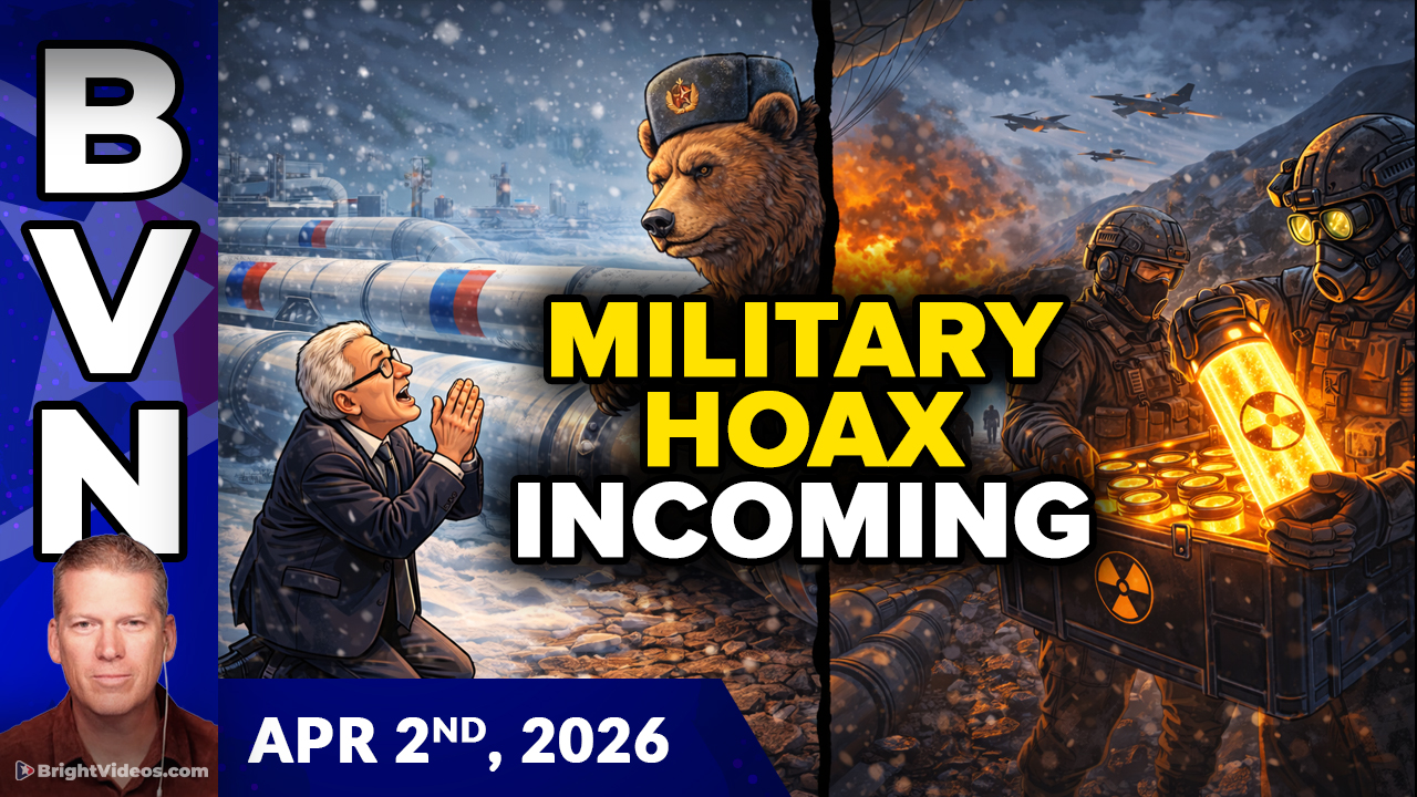 Bright Videos News, Apr 2, 2026 - The Coming U.S. Military Enriched Uranium RESCUE Hoax, While Germany BEGS Russia for Gas
