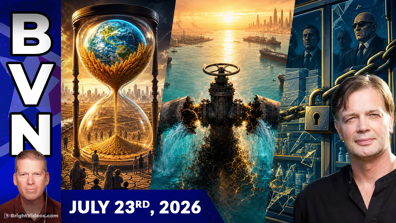 Bright Videos News, July 23, 2026 - Prepare For A DECADE of Famine and Collapse - Plus Andy Wakefield on Information Freedom