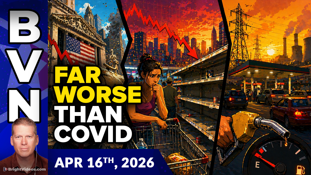 Bright Videos News, Apr 16, 2026 - Economic Collapse Incoming That's FAR WORSE Than COVID
