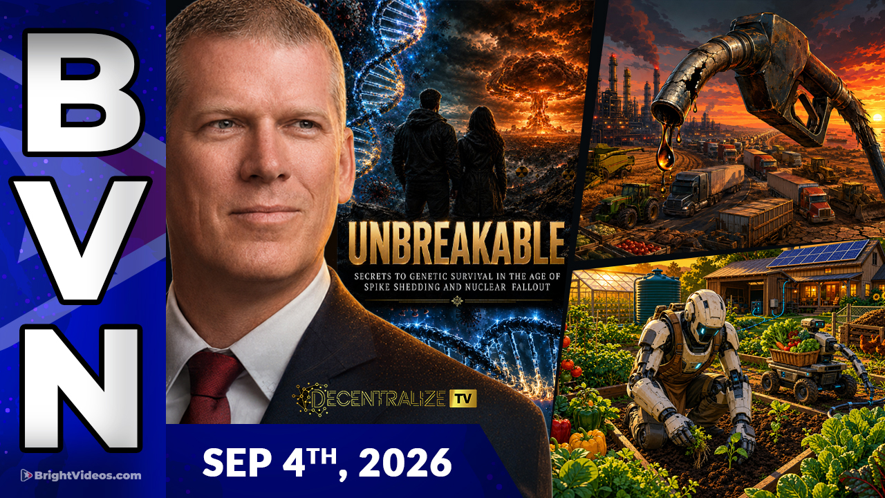 Bright Videos News, Sep 4, 2024 - Diesel Crisis Explodes, Robots for Growing Home Gardens, UNBREAKABLE Behind the Scenes with Mike Adams