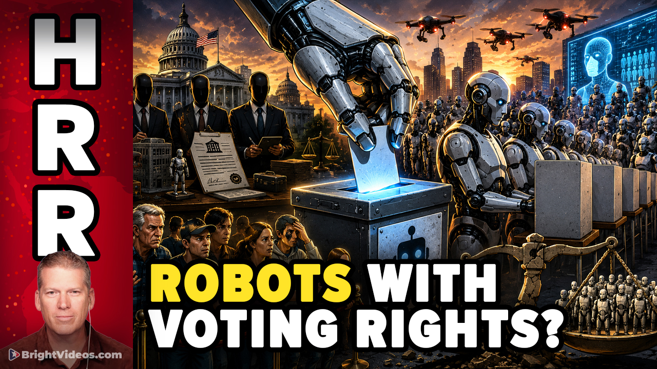 New Laws Will Soon Give ROBOTS Voting Rights
