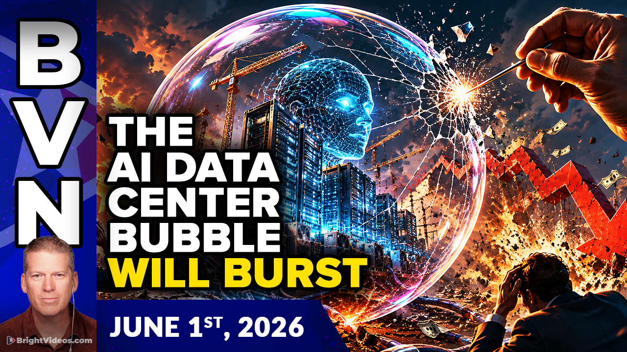 Bright Videos News, June 1, 2026 - The AI Data Center Bubble Will BURST
