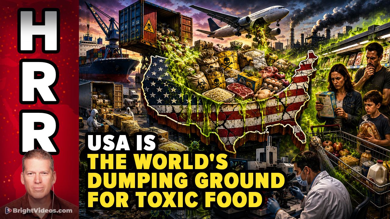 How the USA Becamse the Global DUMPING GROUND for Toxic, Contaminated Food
