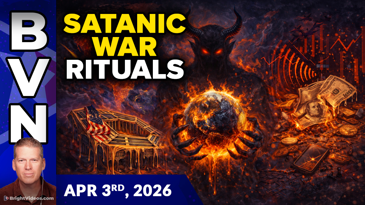 Bright Videos News, Apr 3, 2026 - Pentagon MELTDOWN, Satanic War Rituals, Asset WIPEOUT Incoming
