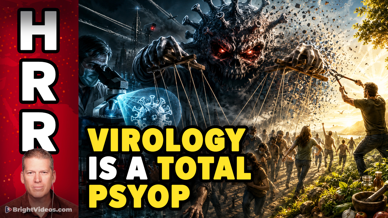 Virology Is a FAIRY TALE PSYOP to Scare You Into Vaccine Compliance
