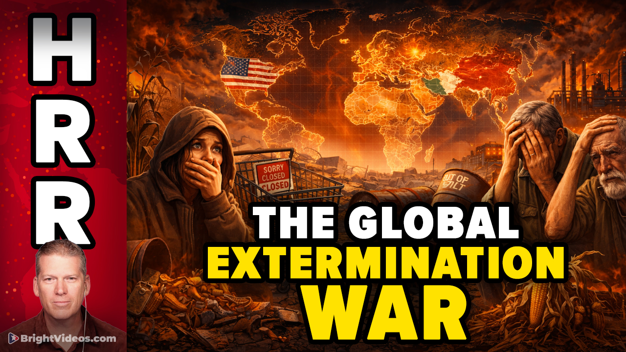 The GLOBAL WAR to Shut Off Food, Industry and Energy to EXTERMINATE Half the Human Population
