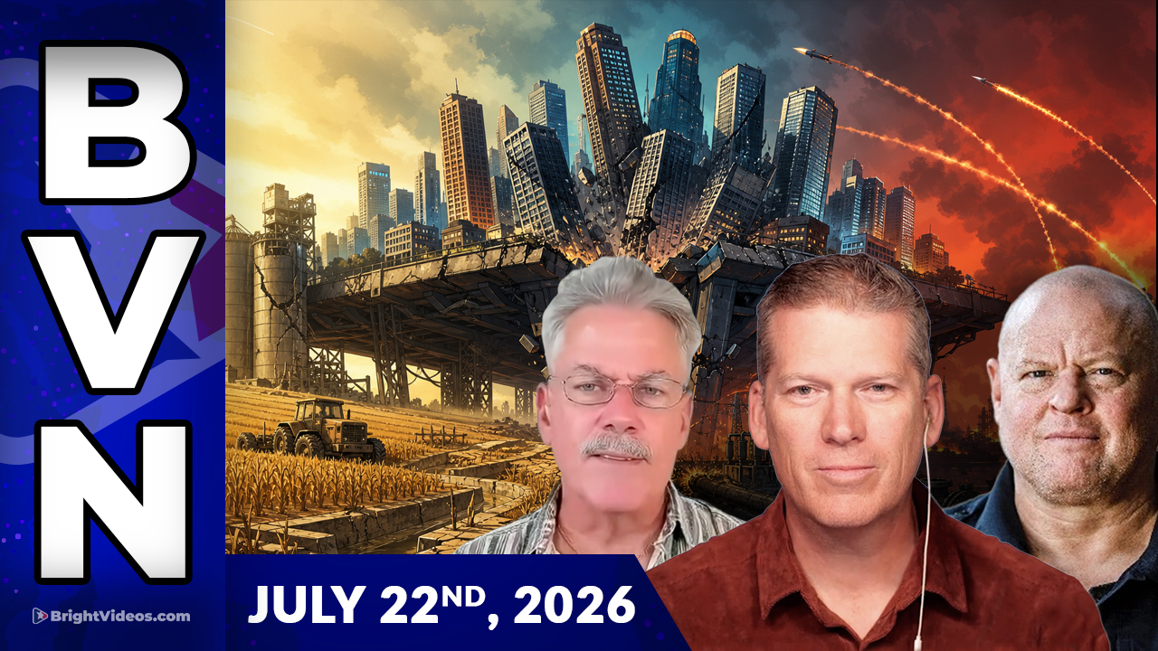 Bright Videos News, July 22, 2026 - Civilizational Reset Roundtable with Mike Adams, Matt Bracken and Michael Yon
