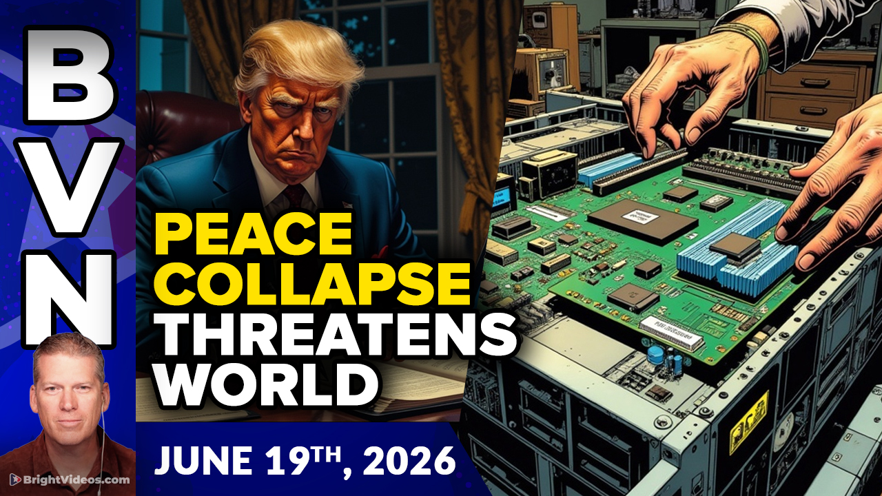 Bright Videos News, June 19, 2026 - Peace Collapse Threatens World + Tungsten Hexafluoride Crisis Hits Data Centers
