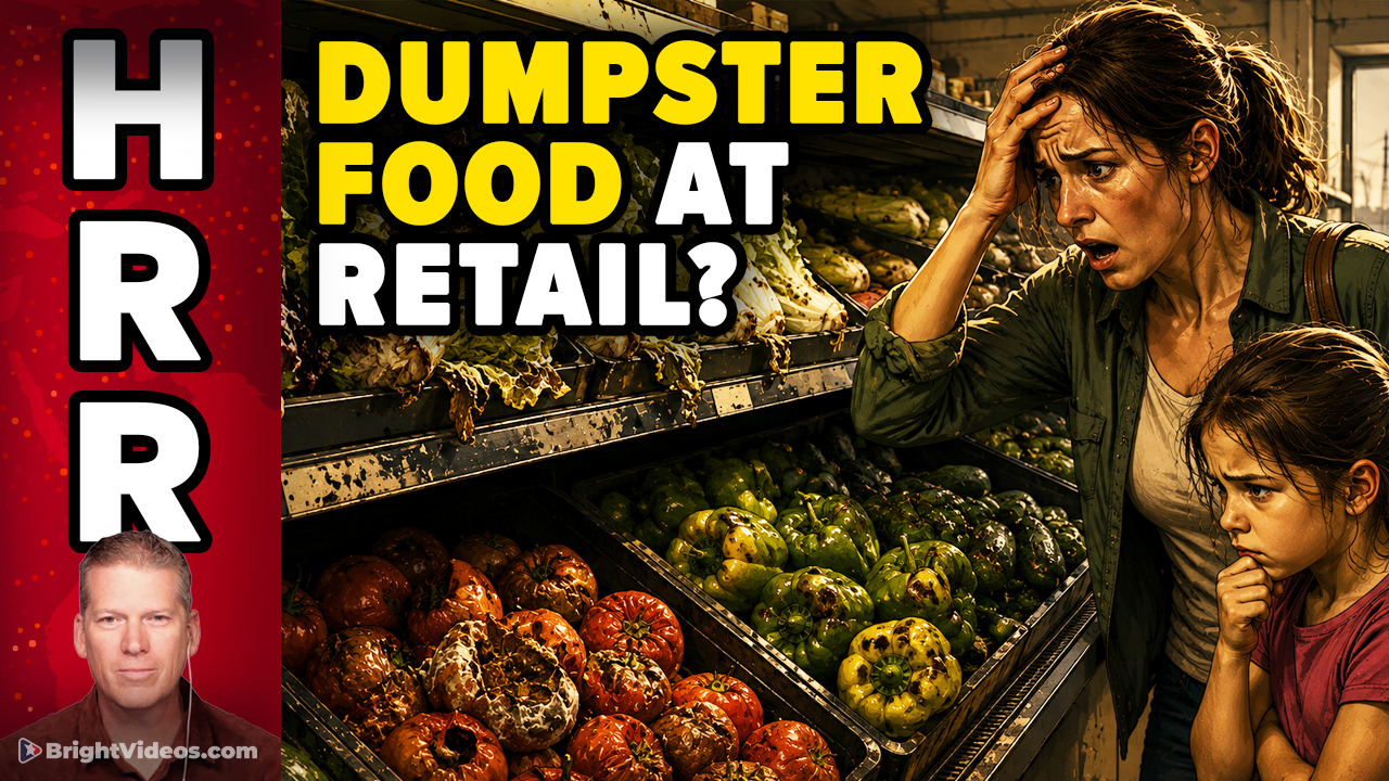 Food Scarcity and Crop Failures Will Lead to Dumpster-Quality Food Being Sold at GROCERY STORES
