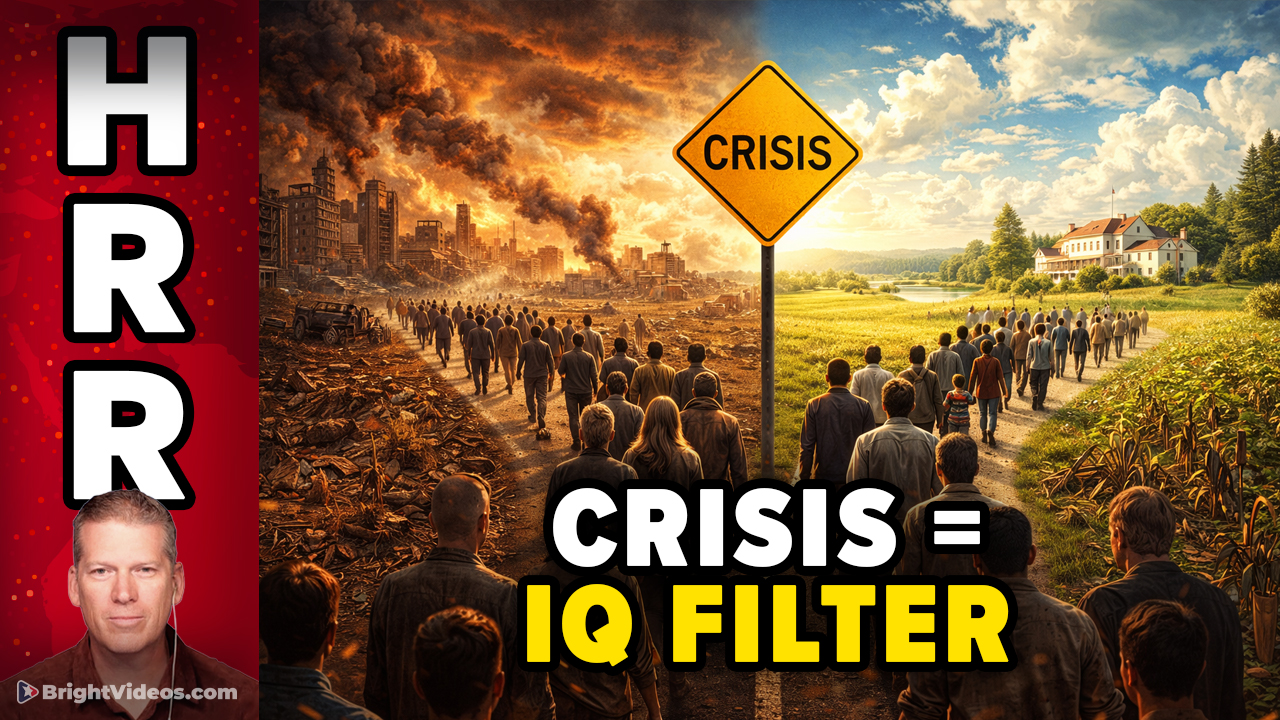 Every Crisis is Another IQ Filter to Delete Stupid People
