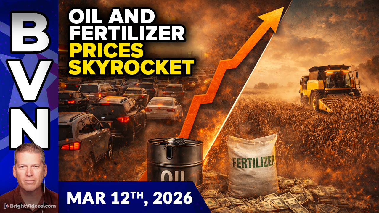 Bright Videos News, Mar 12, 2026 – Oil and Fertilizer Prices Skyrocket while Delusional Trump Claims Victory
