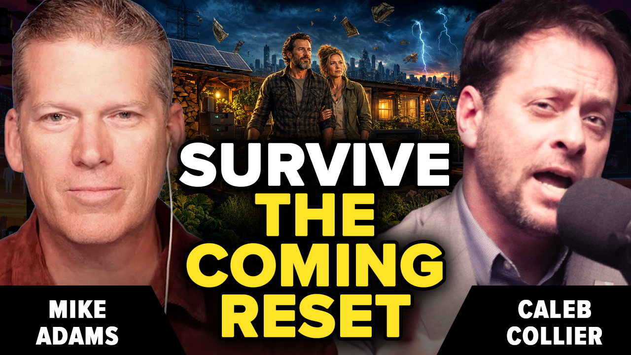 Mike Adams Joins Caleb Collier on Church and State to Explain How to Survive the Coming Reset