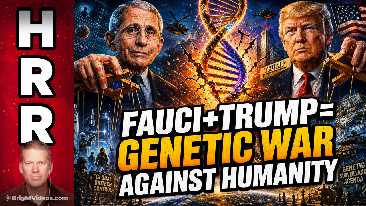 Fauci and Trump Are Globalist Puppets In A GENETIC WAR Against the Entire Human Race
