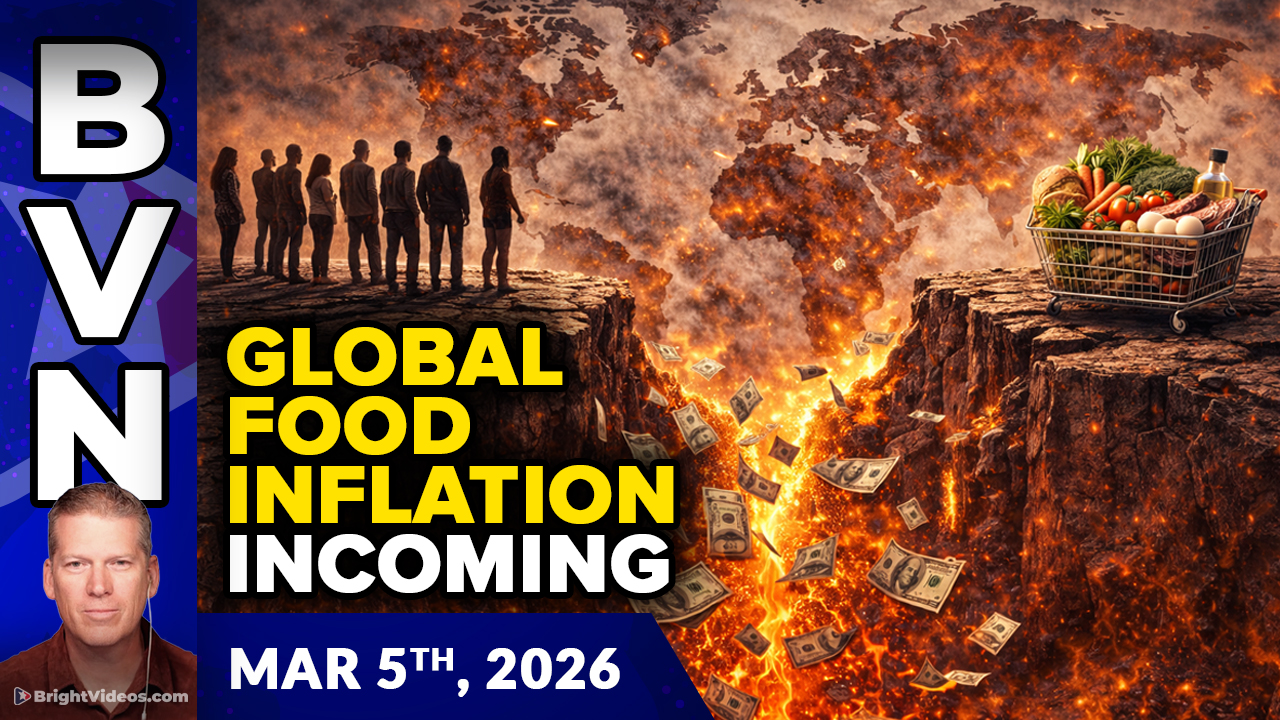 Bright Videos News, March 5, 2026 - Iran War's ENERGY Infrastructure Decimation to Set off Global FOOD INFLATION
