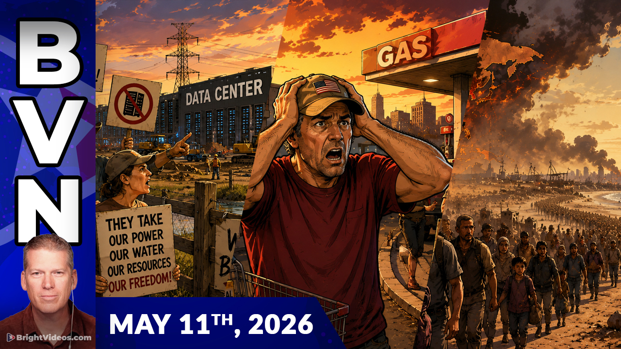 Bright Videos News, May 11, 2026 - Famine Foods, Human Extermination, and Data Center BACKLASH