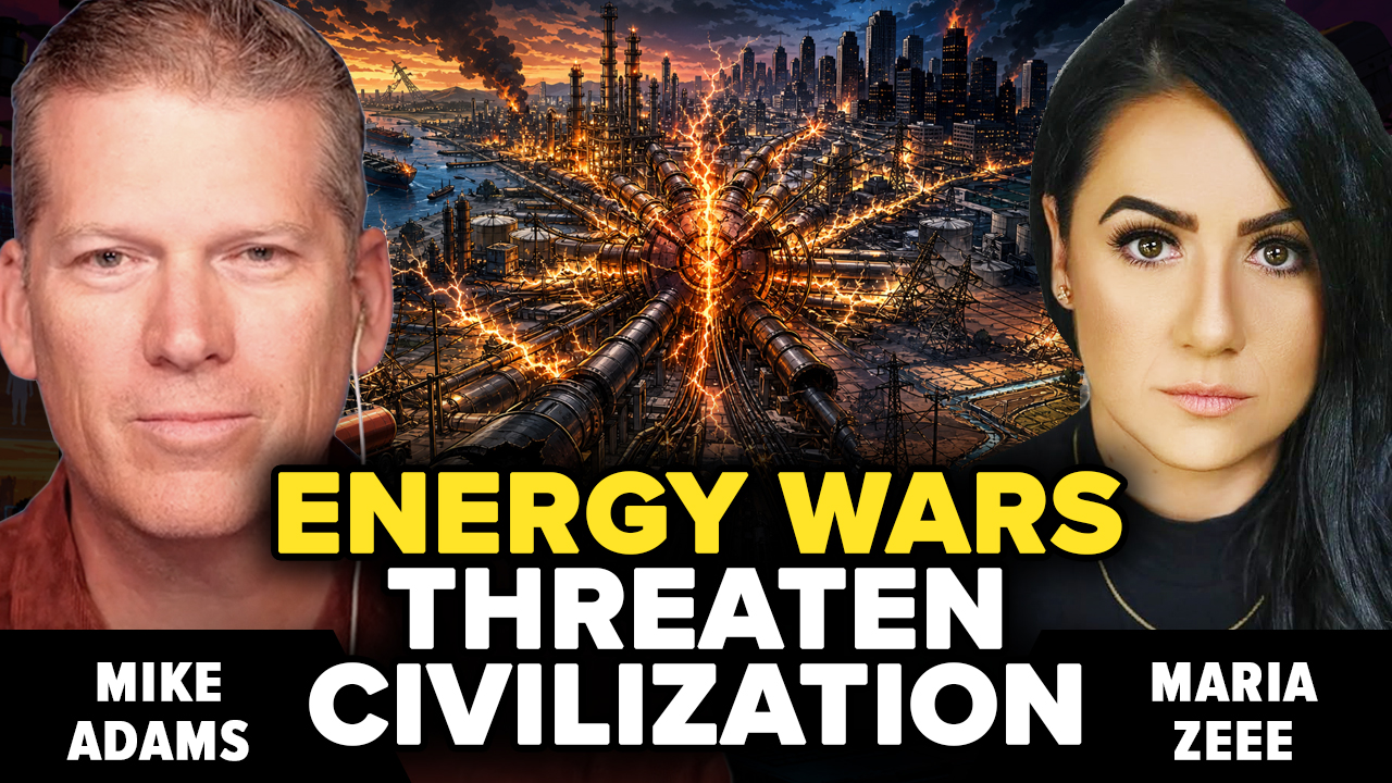 Mike Adams Joins Maria Zeee to Warn Energy Wars Could Trigger a Civilizational Reset
